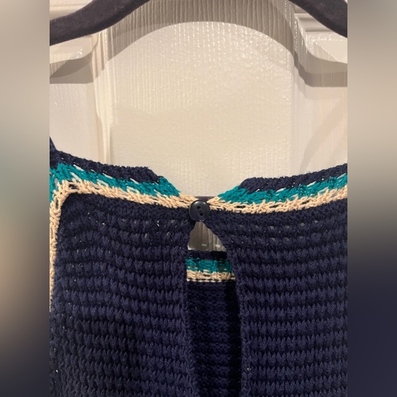 Xhilaration Crochet Top Aztech Maxi Dress - Picture 5 of 11